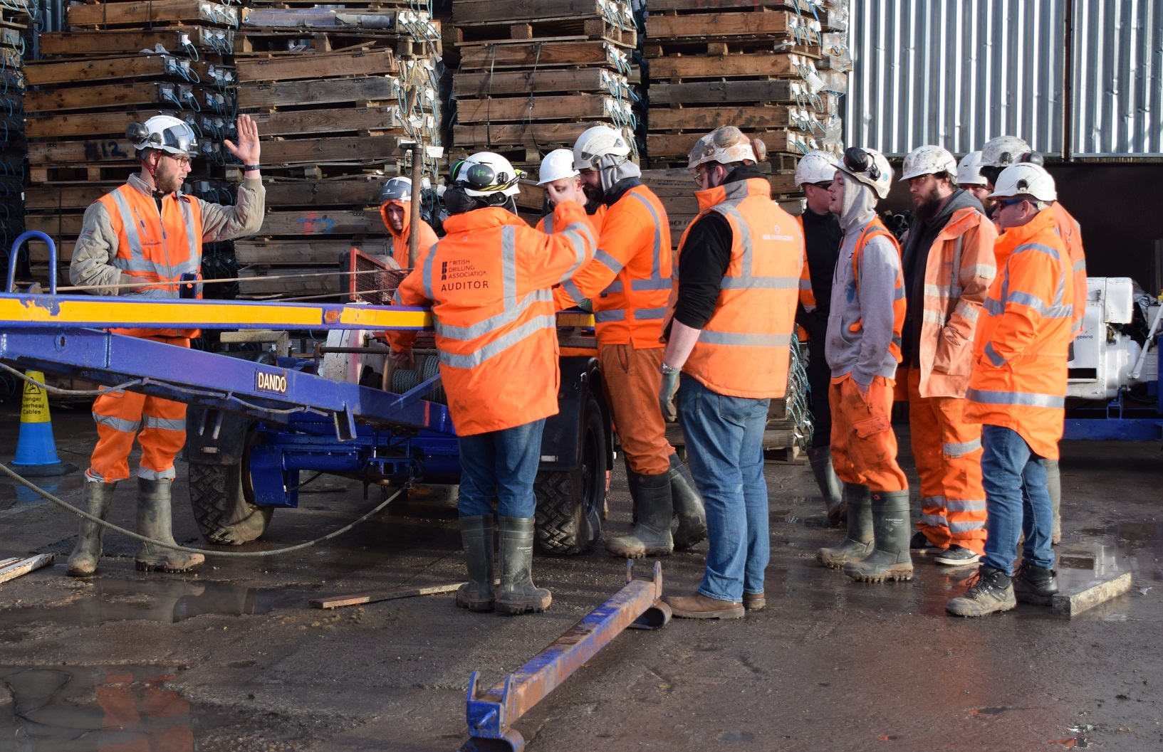 British Drilling Association Apprenticeship visits Soil Engineering