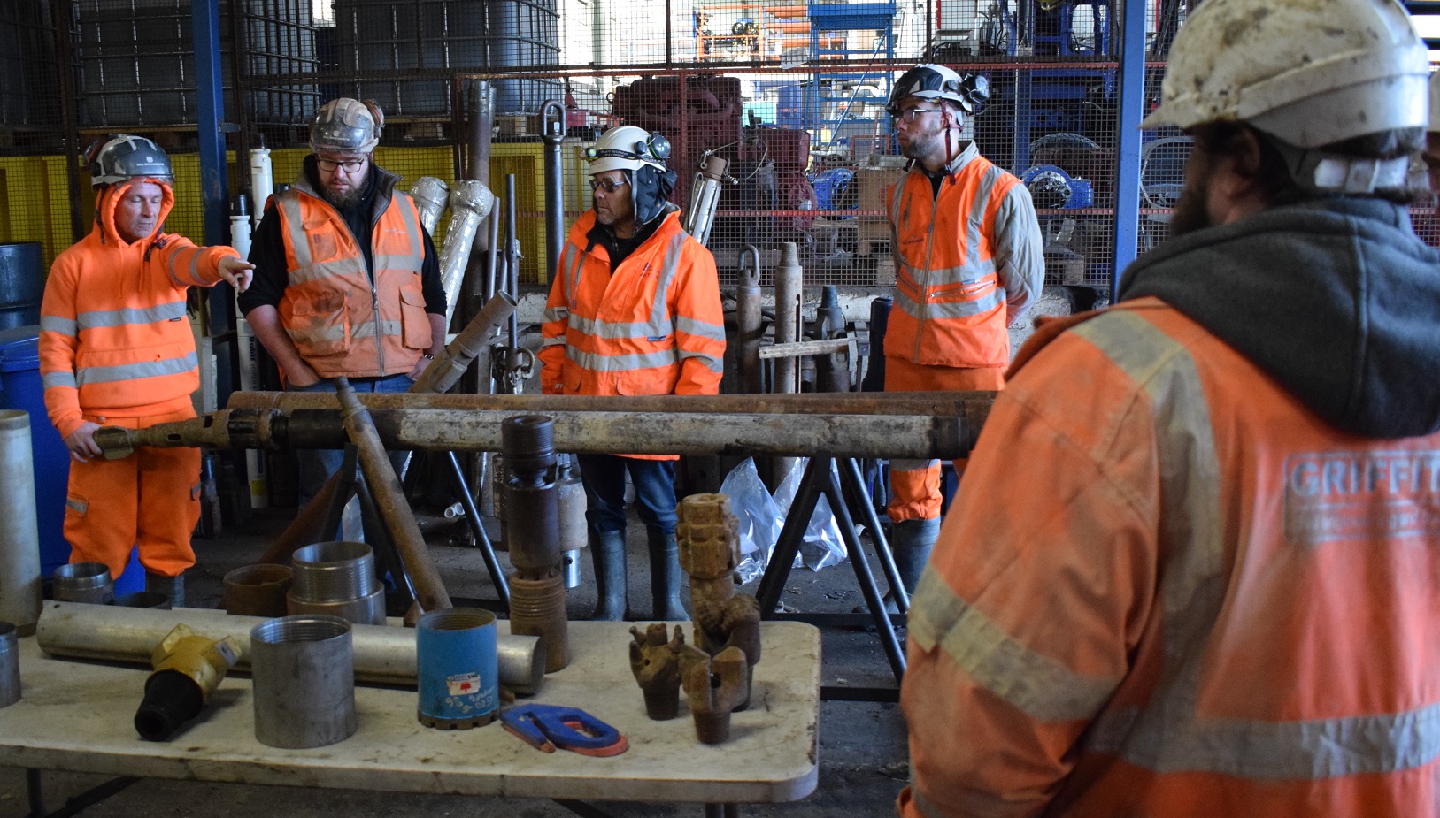British Drilling Association Apprenticeship visits Soil Engineering